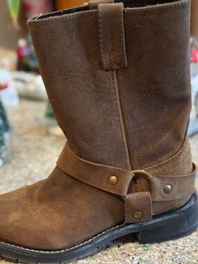 Girls, Tony llama leather cowboy boots